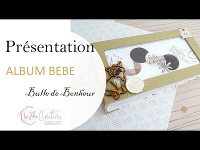 Album scrapbooking 12 mois bébé - les jolies créations - une note de douceur