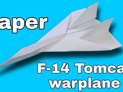 Best origami paper airplane   jet F14   meilleur avion en papier origami   最高の折り紙紙飛行機