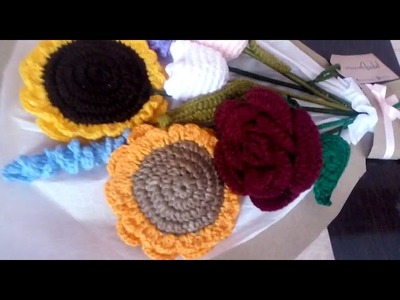 Flores en crochet