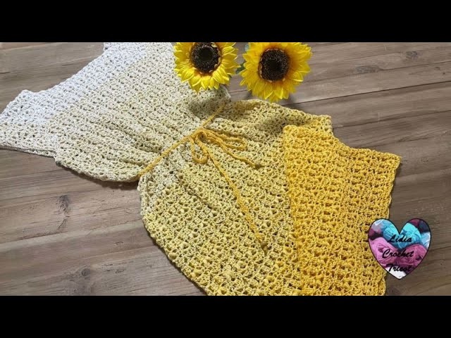 Robe au crochet! Classe et élégance! Toutes tailles CROCHET #crochet #вязание #tutocrochet