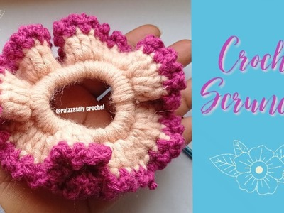 Super facile, en quelques minutes vous avez un résultat incroyable - crochet scrunchie super facile????