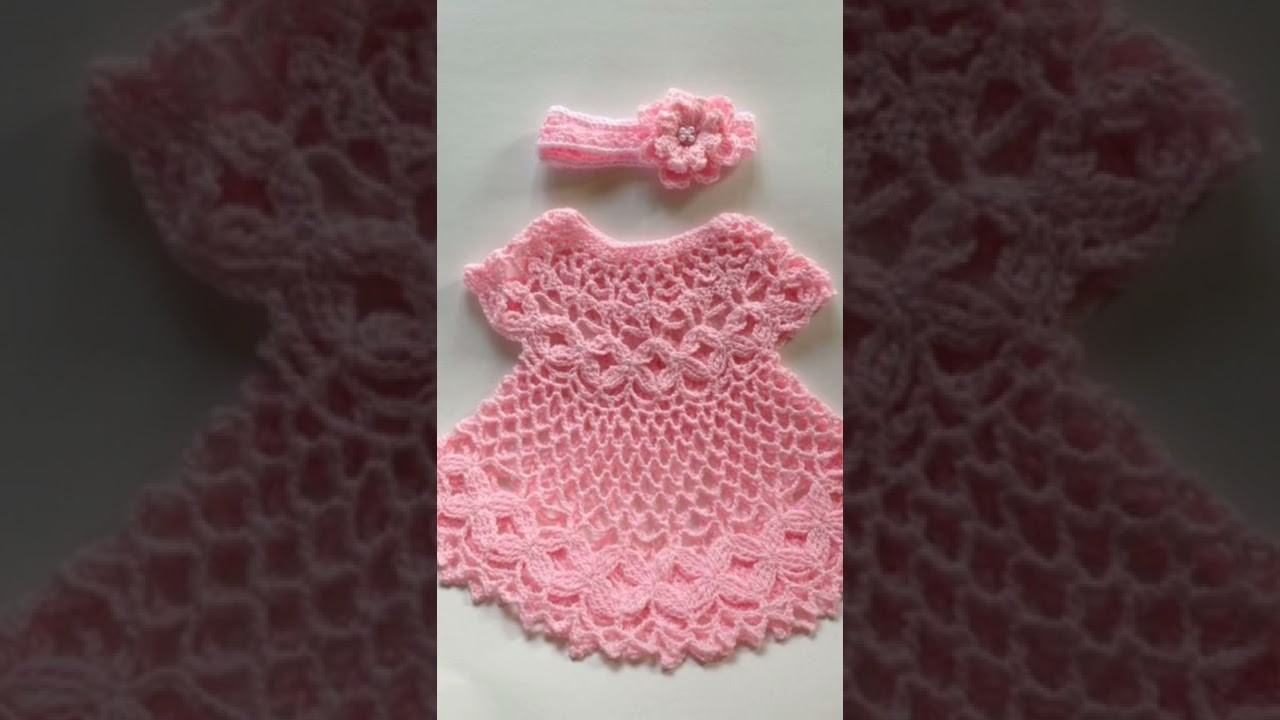 Baby Girl woolen frock design
