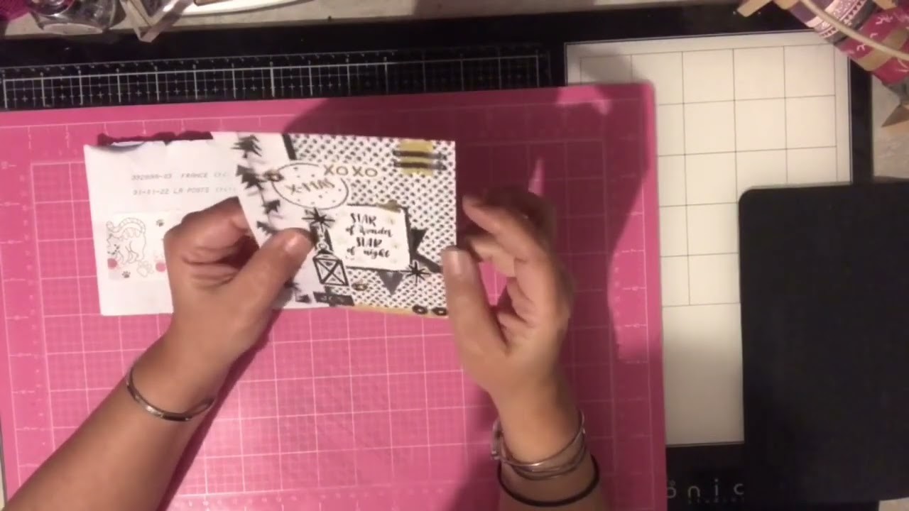 ???? Bal ???? de Créaméli’s????      #bal #remerciements #carte #scrapbooking