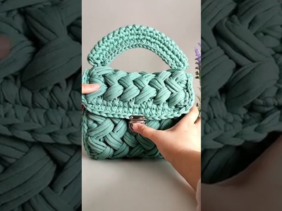 Crochet Bag #geantacrosetata #handmadebag #handmadebags #crochetart #crochetbag #crochet #knitting
