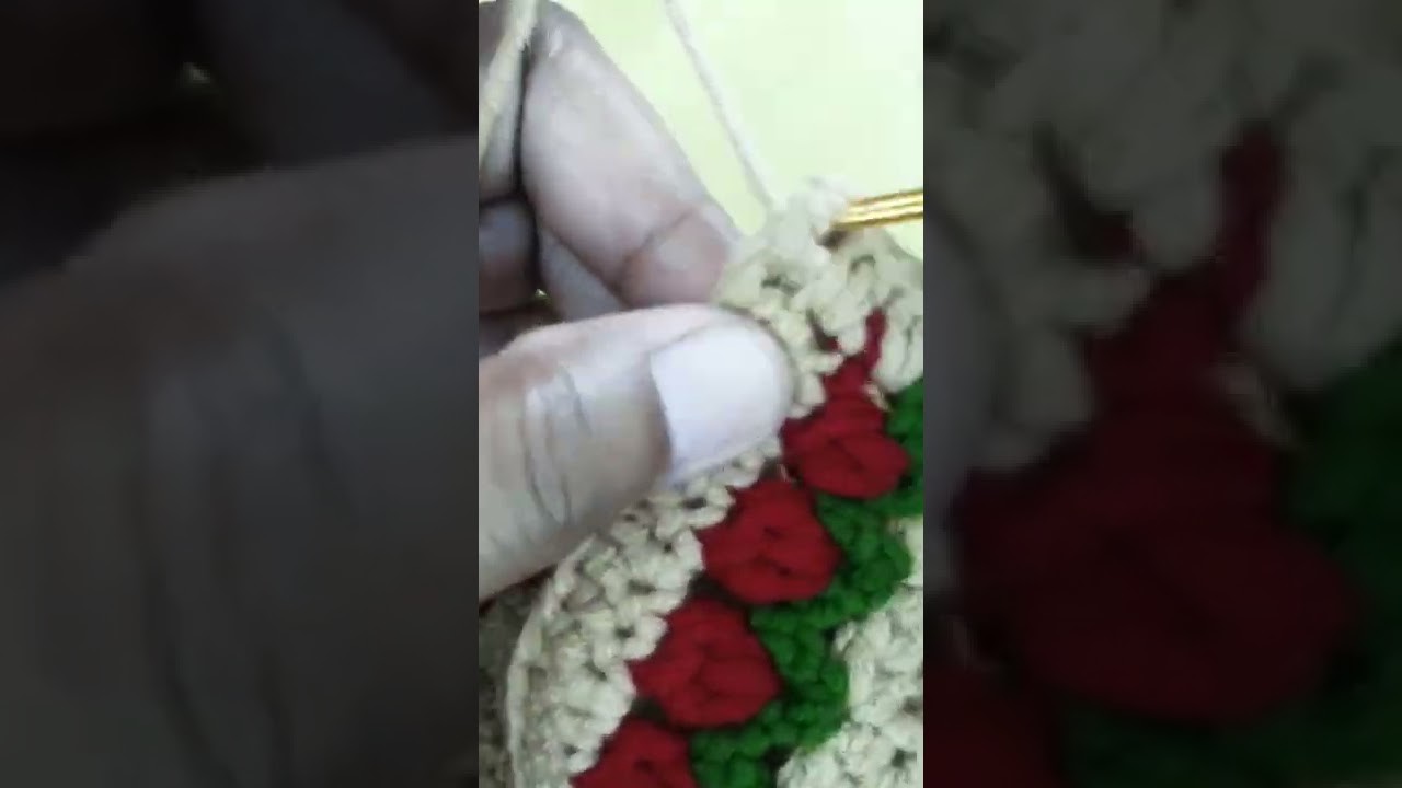Crochet tulip flower bikini