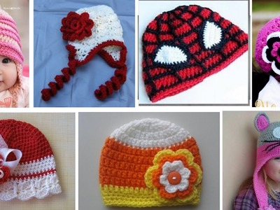????Nice baby cap, crochet wool baby hat design, स्वेटर, उन की टोपी,