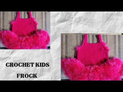 Crochet kids Frock#crochet #trending#crochetpattern #new #public #india #crochettops #viral#trending