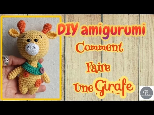 DIY amigurumi ????comment faire une mini girafe