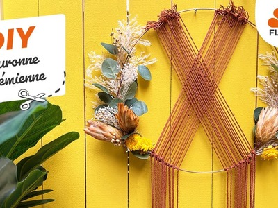 Floralux DIY: Une couronne bohémienne pour l'été