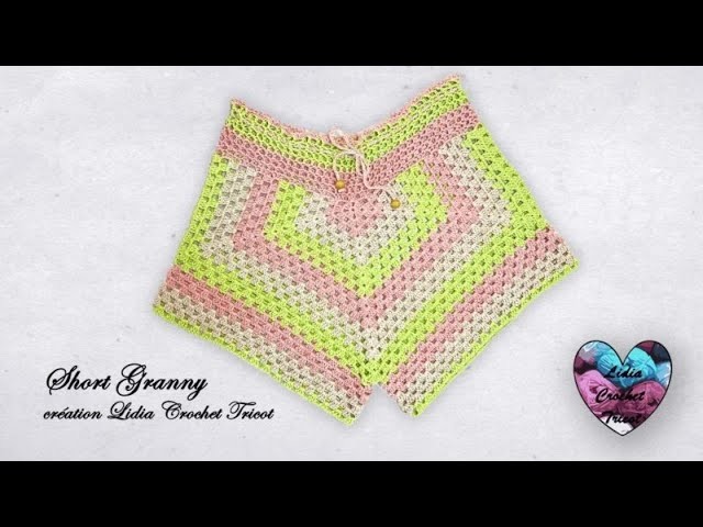 Short au crochet facile! Modèle super TRENDY CROCHET #crochet #knit #tutocrochet #вязаниекрючком
