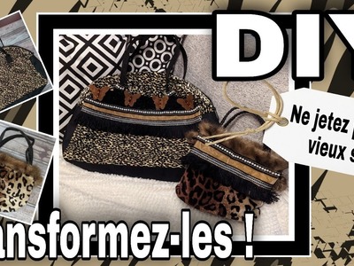 TUTO : Comment transformer vos vieux sacs et trousses ! DIY FACILE