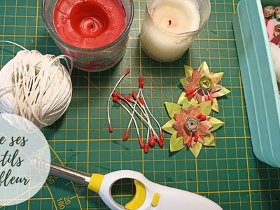 ????TUTO embellissements PISTIL maison facile à faire #scrapbooking #tuto #diy