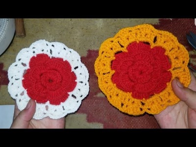 Wao amazing Motif design .  #motifdesign #crochet #tutorialcrochet #toranpatti #toranflower