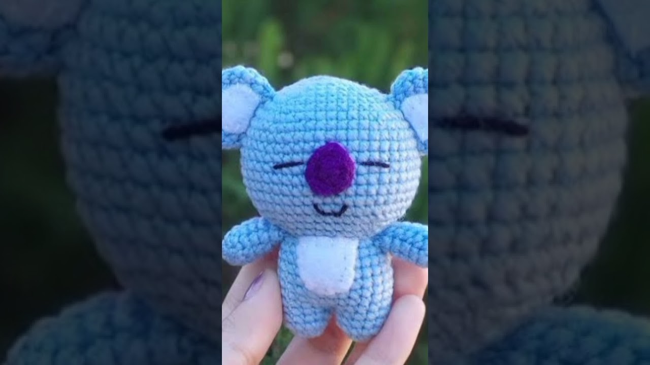 Bt21 koya crochet pattern #crochet #anime #koya #bt21 #bts