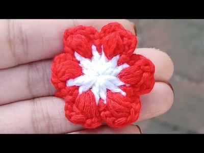 Crochet Flower (14) - কুশিকাটার ফুল (১৪). .