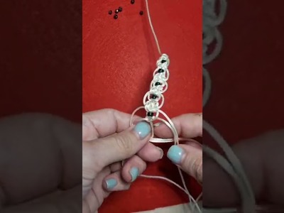 DIY macrame bracelet