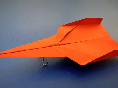 Comment faire un Avion en Papier qui vole longtemps et loin | Avion de chasse en origami