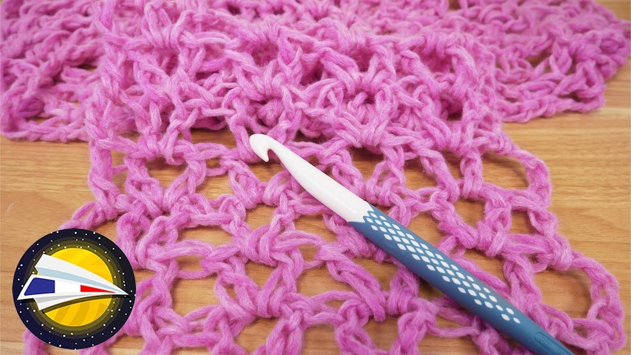 Crocheter une écharpe légère pour l'été | Crochet pour débutants