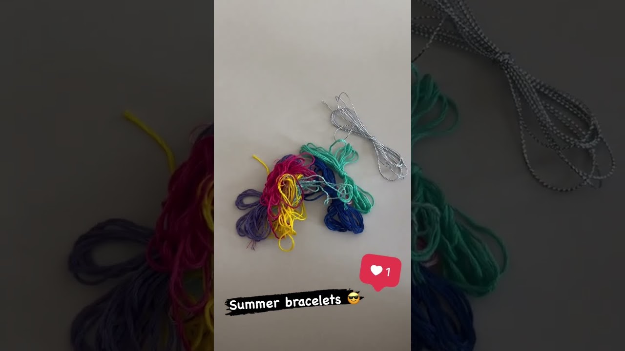 DIY Summer Bracelets