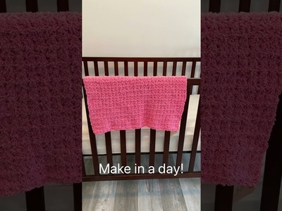 Easy Crochet Baby Blanket - Free Crochet Pattern