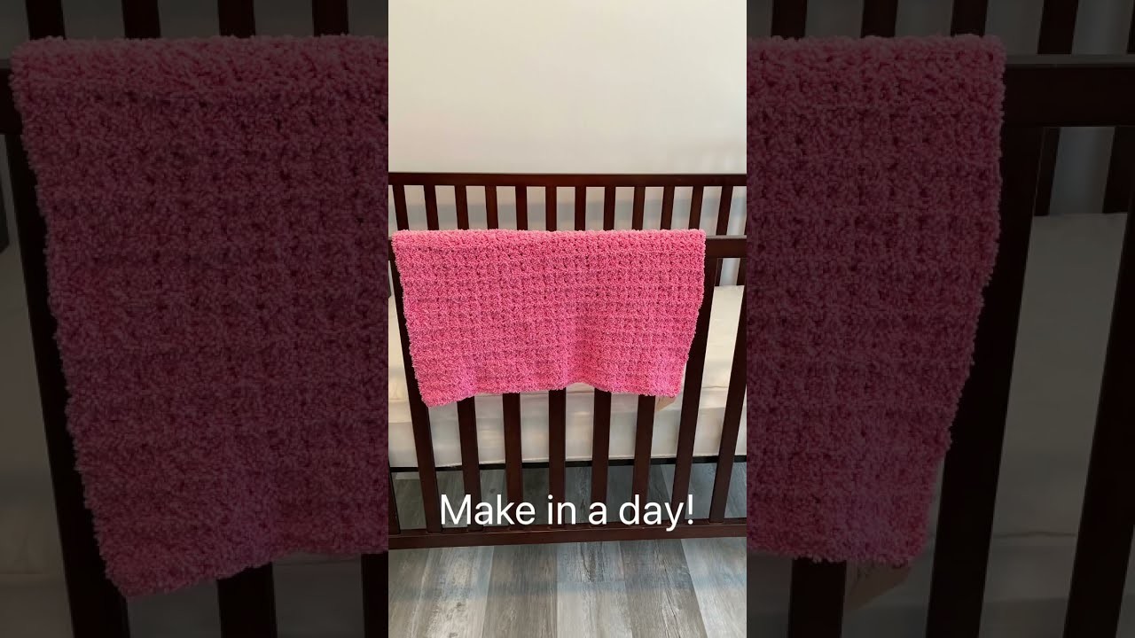Easy Crochet Baby Blanket - Free Crochet Pattern