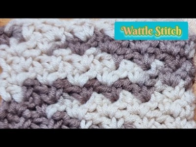 #Wattle #Crochet #Stitch