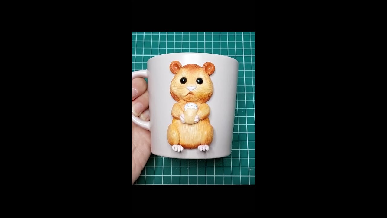 Hamster on a mug