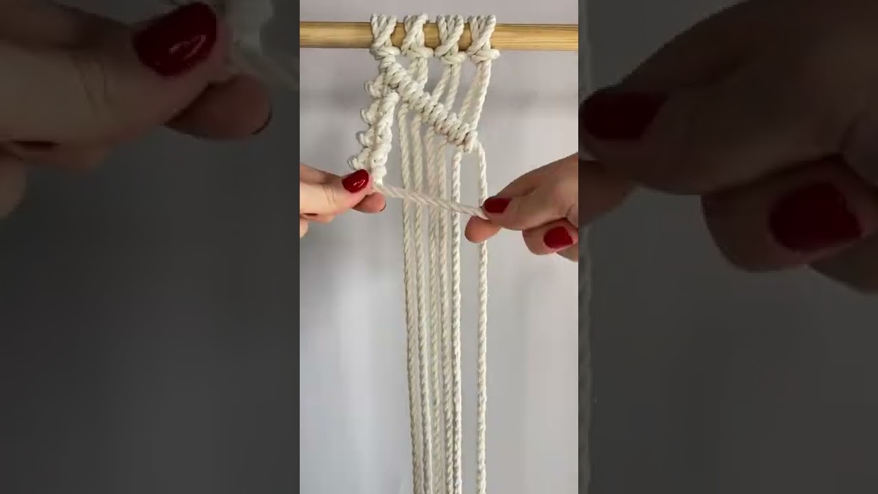 Macrame pattern free #macrame #macrametutorial #macramepattern