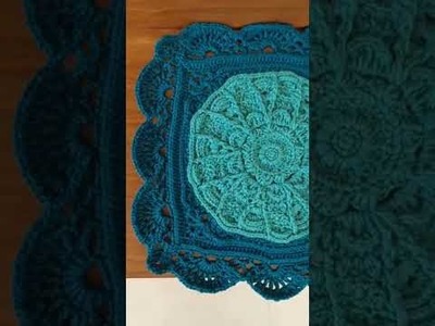 Crochet Doily || ShynzYarnArt #shorts