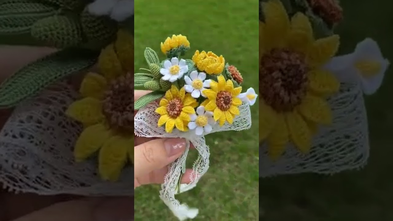 Crochet flowers.????