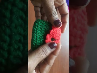 Crochet Keychain pattern #madebyyuma #shorts