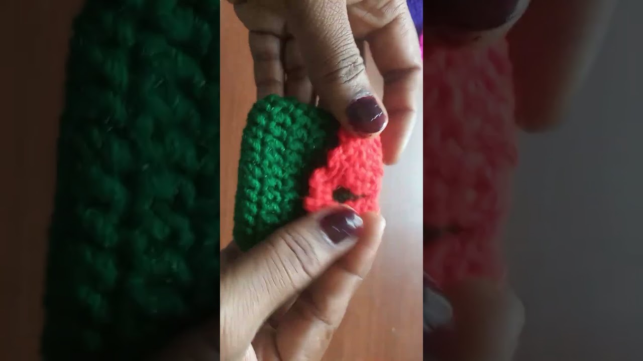 Crochet Keychain pattern #madebyyuma #shorts