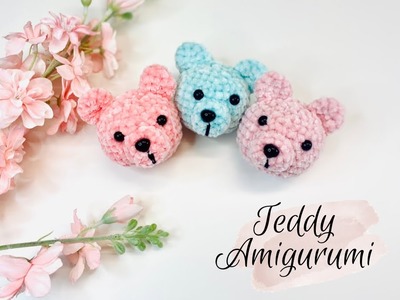 Crochet Teddy | Teddy Keyring | Crochet Keychain