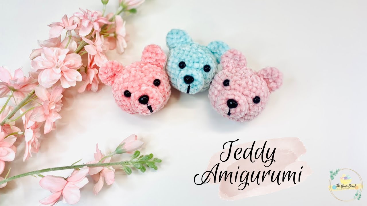 Crochet Teddy | Teddy Keyring | Crochet Keychain