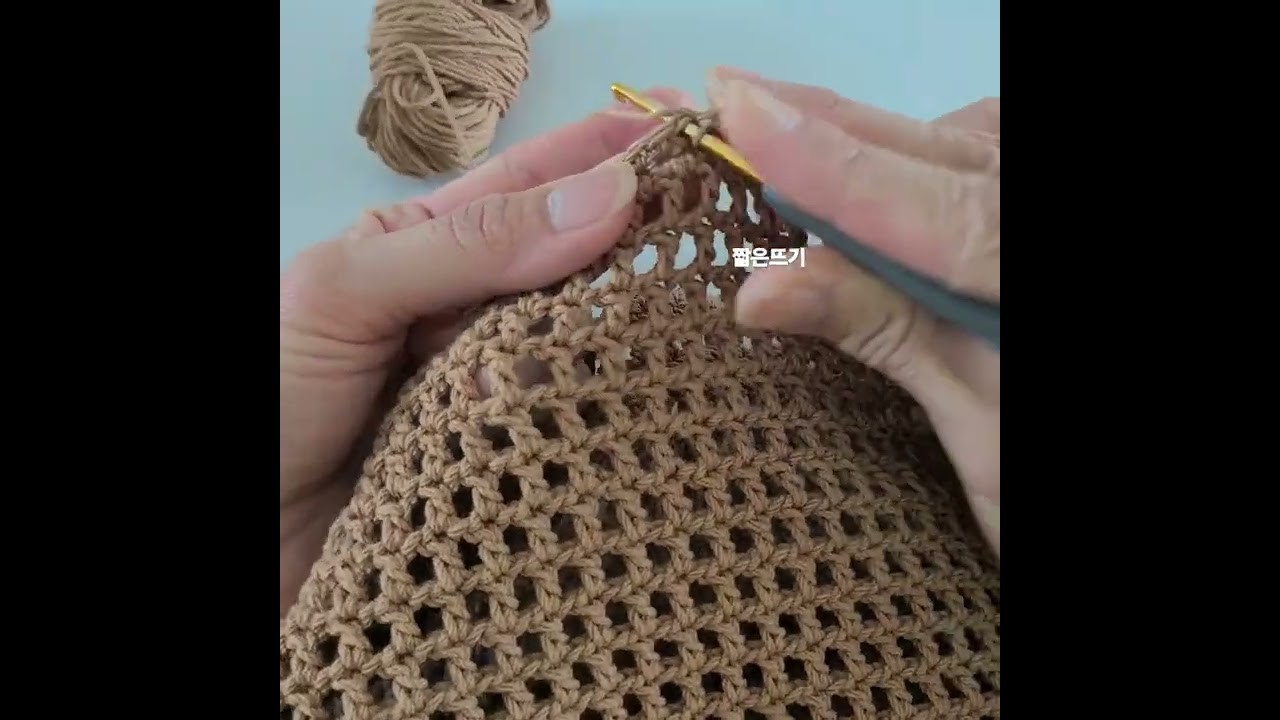 짧은뜨기, 코바늘뜨기,single crochet