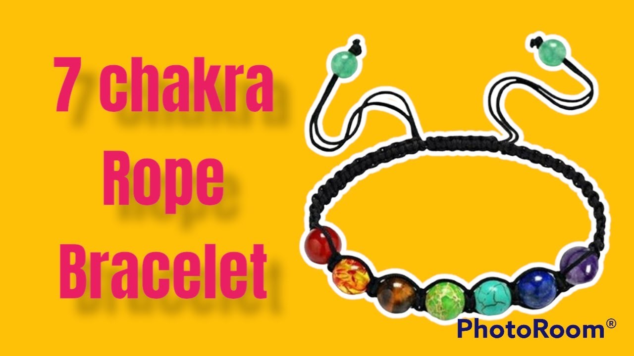 7 Chakra Rope Bracelet