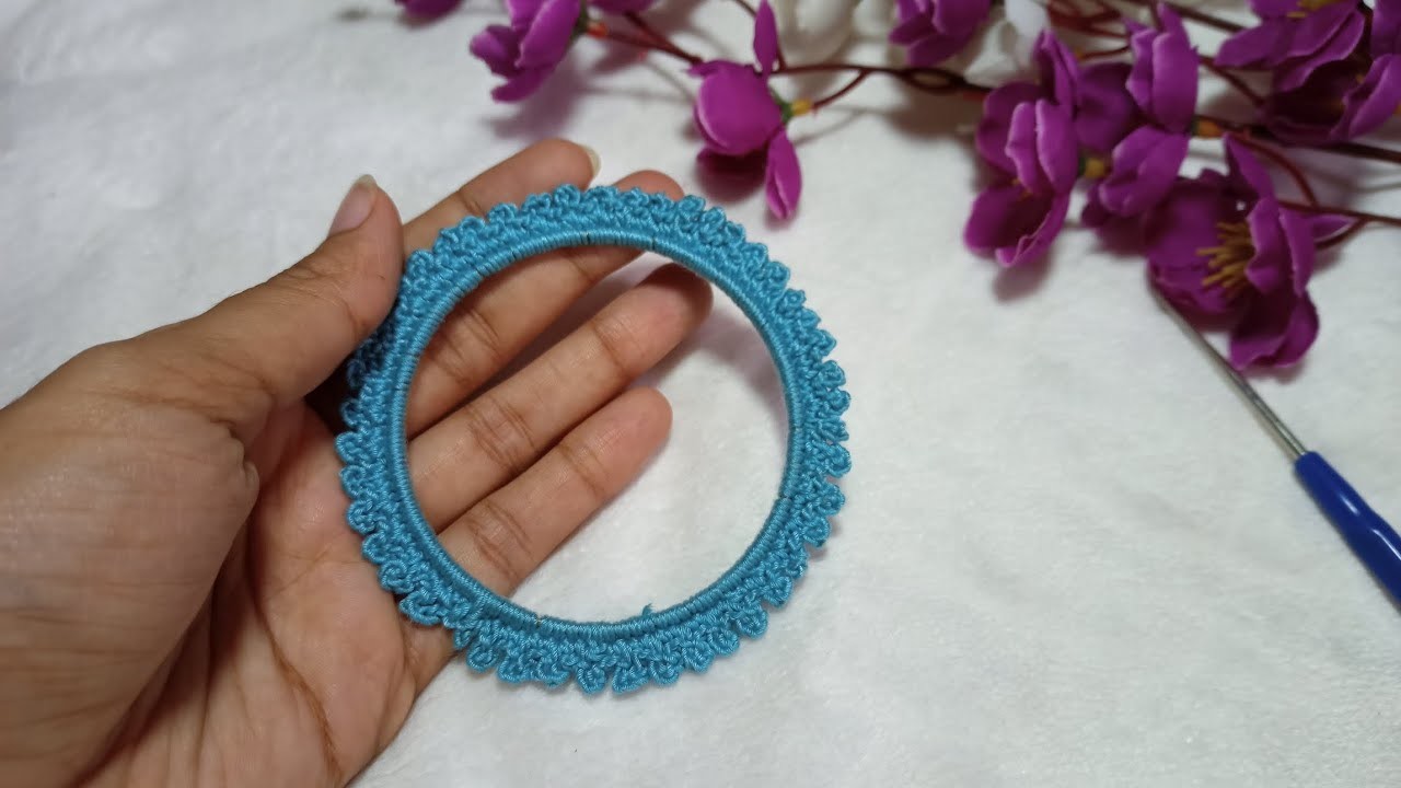 Crochet bangles.DIY Bangles