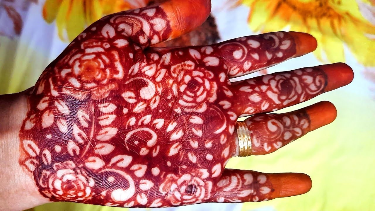 Floral patchwork fronthand mehandhi designs #mehndidesign#mehandi #arabicmehndi#arabimehandhidesigns