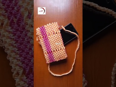 Macrame phone pouch || diymacrame case