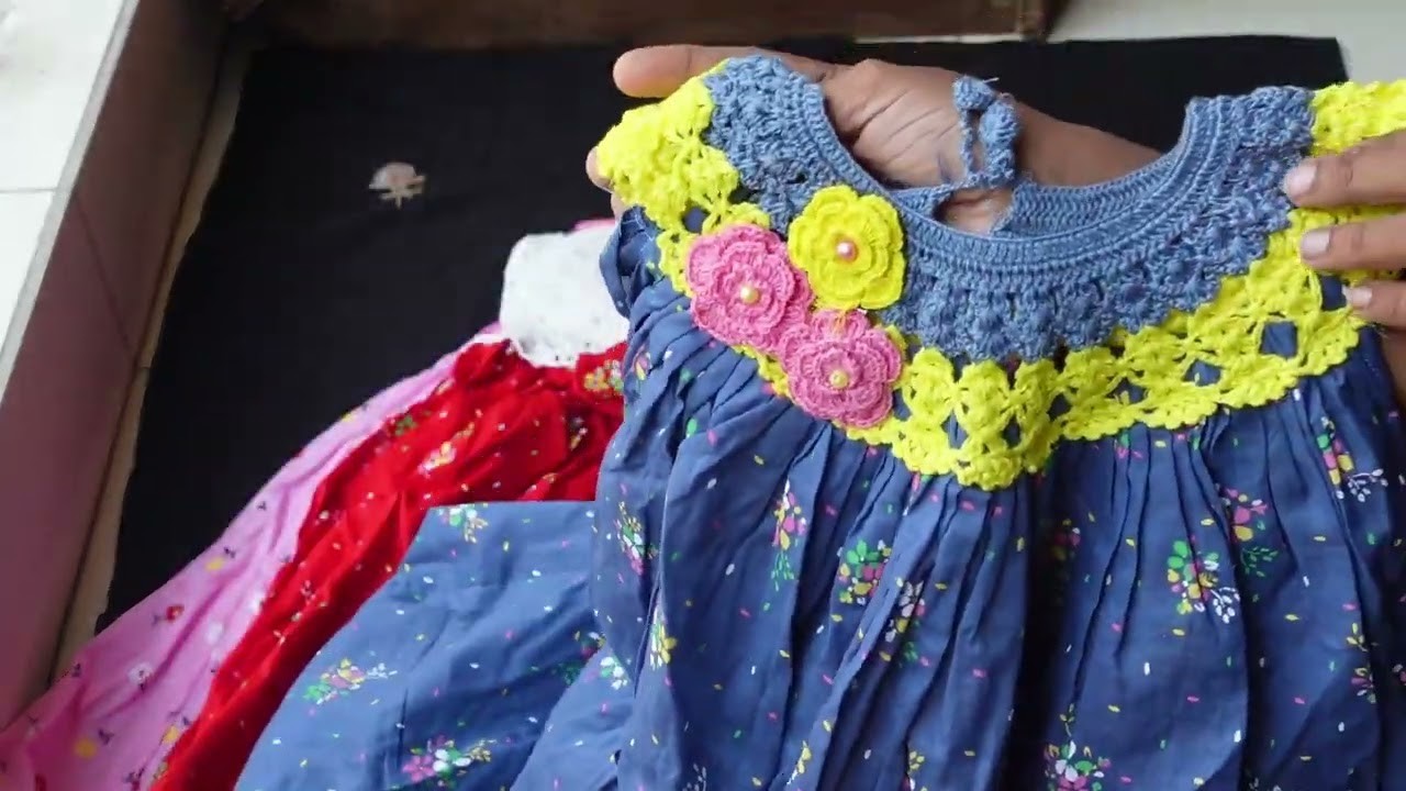 Baby Dress .#crochet #baby_dress .