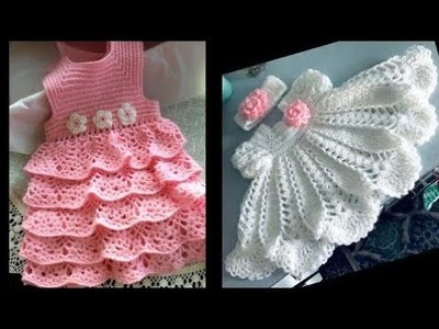 Crochet Baby Dress Design Collection,क्रोशिया फ्रॉक, Crochet,Crochet Baby Dres, #beautyhorizonandart