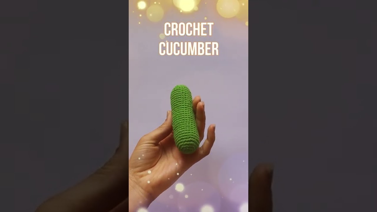 ???? Crochet Cucumber Amigurumi #Shorts