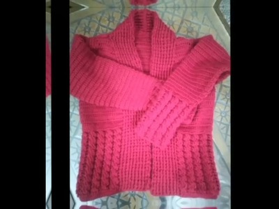 Crochet sweaters. 