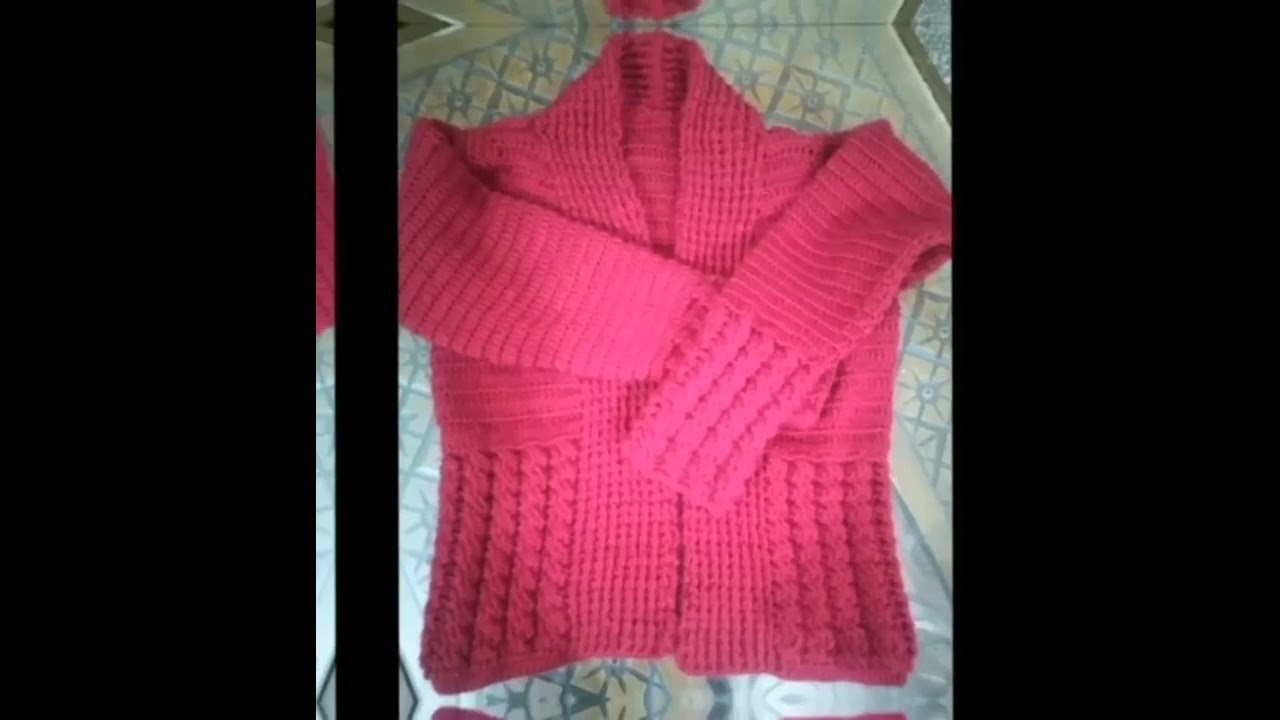 Crochet sweaters. 