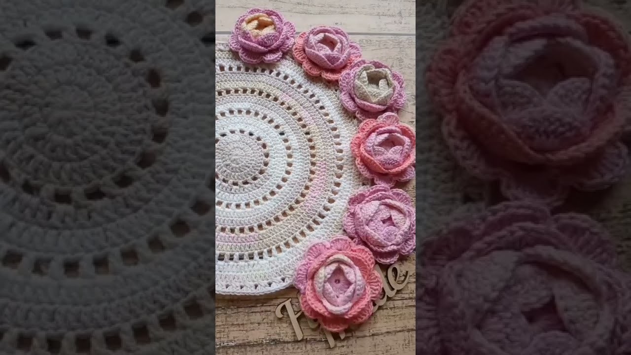 Crochet roses