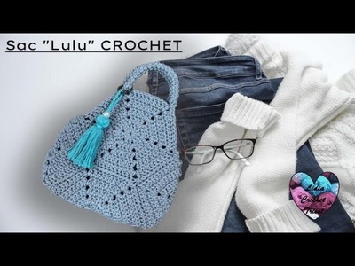 SAC "LULU" CROCHET FACILE! CROCHET TRENDY! GÂTEZ VOS PROCHES  #tutocrochet #вязаниекрючком #crochet