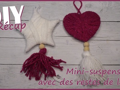 [DIY Récup] : Je fabrique une mini-suspension avec des restes de laine et du carton