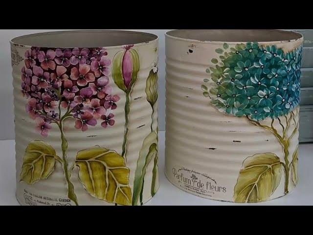Ne jeter plus vos boites de conserve ????, une idée décoration originale