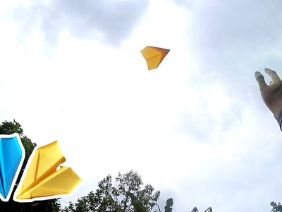 Origami boomerang ! Comment faire revenir le MEILLEUR avion en papier qui vole automatiquement