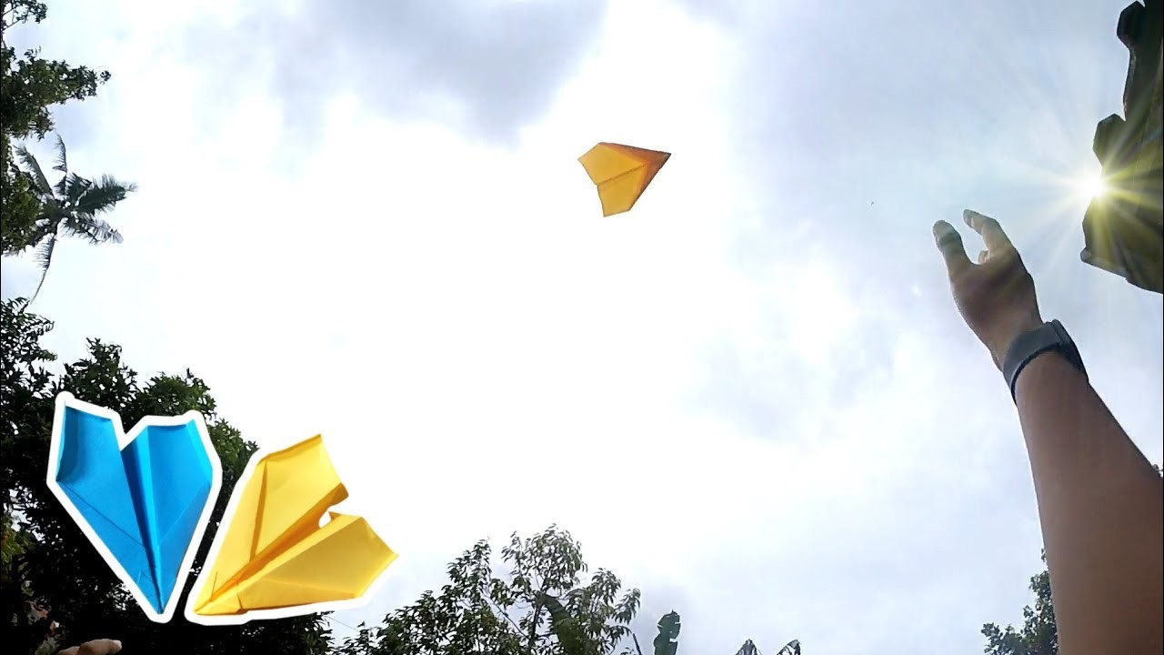 Origami boomerang ! Comment faire revenir le MEILLEUR avion en papier qui vole automatiquement